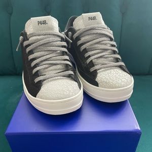 P448 John leather low top Italian sneakers
